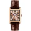 Image de Montre connectée Ice-Watch Ice Smart TK 2.0 35 mm Bluetooth Or-rose avec bracelet cuir Croco Marron