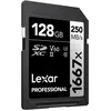 Image de Lexar Professionnel 1667x (128 Go, SDXC, U3, UHS-II), Carte mémoire, Noir