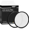 Image de H&Y HD EVO Black Mist 1/4 Filter Kit 72mm (72 mm, Filtre Black Mist), Filtre photo, Noir