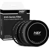 Image de H&Y HD EVO ND Paysage Kit de filtres 67mm (Filtre gris neutre), Filtre photo, Noir