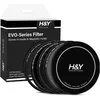 Image de H&Y HD EVO ND Paysage Kit de filtres 82mm (Filtre gris neutre), Filtre photo, Noir