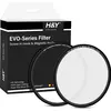 Image de H&Y HD EVO White Mist 1/2 filtre 77mm (Filtre Black Mist), Filtre photo, Transparent