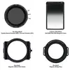 Image de H&y Kit De Filtres Revoring Mkii Landscape Rnc77-ii + Rbr-77 + Rh100 + Ks09 58-77 Mm