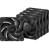 Image de Arctic P12 Pro PST Pack de 5 (120 mm, 5x), Ventilateur PC, Noir
