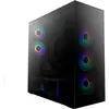 Image de Arctic Cooling PC-Gehäuse ACPCC00016A Black Tinted, Unterstützte, Boîtier PC, Noir