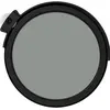 Image de H&Y Porte-filtre série K avec filtre gris ND64 et montage polarisant CPL HD MRC - 95 mm (95 mm, Filtre gris neutre), Filtre photo, Noir