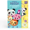 Image de Box Candiy Make your own Crochet Pets - (BC-1959), Kit de travail manuel, Blanc, Noir, Violet, Rose