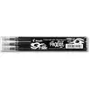 Image de Pilot, Cartouche de rechange + encrier, FriXion (Noir, 0.70 mm, 3 pcs)