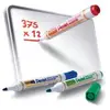 Image de Pentel, Marqueur, Marqueur pour tableau blanc MW85, pointe ogive, noir (1x)