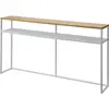 Image de Yamazaki, Console, Table console avec étagère TOWER (126 x 20.50 x 65 cm)