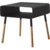 Image de Yamazaki, Table basse, Table d'appoint profonde PLAIN (35 x 35 x 35 cm)