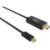 Image de Vision HDMI (Typ A)   USB Typ C (2 m), Câble vidéo, Noir