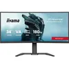 Image de Ecran PC Gaming Iiyama G-Master  Red Eagle  GCB3484WQSU-B1 34" incurvé 180 Hz UWQHD