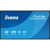 Image de iiyama Dis Public 43 LH4364UHS-B1AG UHD (3840 x 2160 pixels, 43"), Affichage dynamique, Noir