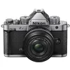 Image de Kit Appareil photo Hybride Nikon Z f Argent + Z 40mm SE + Étui cuir et Courroie