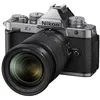 Image de Kit Appareil photo Hybride Nikon Z f Argent + Z 24-70mm f/4 + Étui cuir et Courroie