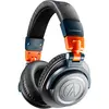 Image de Audio-Technica ATH-M50X Lab Édition limitée (NC, Filaire), Écouteurs, Orange, Gris, Bleu