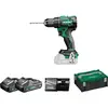Image de Hitachi, Perceuse + Visseuses sans fil, HIKOKI WKR TARKA UD.18V DV18DE WHZ 70Nm 2x4,0Ah BL HITSYSTEM