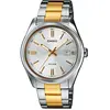 Image de Casio, Montre, Mtp-1302psg-7avef, Blanc, Argent, (Montre analogique, 44.20 mm)