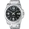 Image de Casio, Montre, Collection - MTP-1314PD-1A, Argent, (Montre analogique, 45 mm)