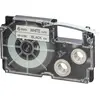 Image de Casio, Ruban d'étiquetage, Ruban d'écriture XR (0.60 cm, Blanc, Noir)