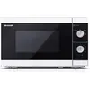 Image de Sharp YC-MS01E-W, Micro-ondes, Noir, Blanc