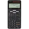 Image de Sharp, Calculatrice, Calculatrice scolaire (Fonctionnement sur piles, Panneau solaire)