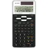 Image de Sharp, Calculatrice, EL506TSBWH Calculatrice de poche Calculatrice scientifique Noir, blanc (Fonctionnement sur piles, Panneau solaire)