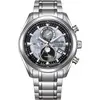 Image de Citizen, Montre, BY1010-81H, Argent, (Horloge à phases de la lune, Horloge radio-pilotée, 43 mm)