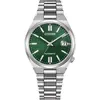Image de Citizen, Montre, NJ0200-50X, Vert, Argent, (Horloge analogique, 37 mm)