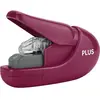Image de Plus Japan, Agrafeuse, Agrafeuse SL-106AB sans agrafes, bordeaux (5 feuilles)
