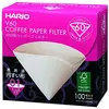 Image de Hario Filtres en papier brun Misarashi - V60-01 - 100 pièces, Machine à café : accessoires, Marron