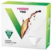 Image de Hario Filtre papier blanc - V60-02 - 100 pièces, Machine à café : accessoires, Blanc