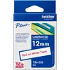 Image de Brother, Ruban d'étiquetage, Tze-232 (1.20 cm, Rouge, Blanc)