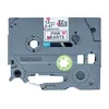 Image de Brother TZe-MPPH31 - Noir sur coeurs roses - Rouleau (12 cm x 4 m) 1 cassette(s) ruban laminé - pour Brother PT-H110; P-Touch PT-H105 H110; P-Touch Cube PT-P300; P-Touch Embellish PT-D215
