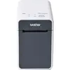 Image de Brother TD-2020A (203 dpi), Imprimante d'étiquettes, Blanc, Gris
