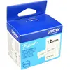 Image de Brother, Ruban d'étiquetage, Btag (1.20 cm, Blanc, Transparent)