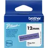 Image de Brother, Ruban d'étiquetage, Btag (1.20 cm, Noir, Violet)