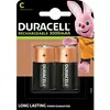 Image de Duracell Recharge Ultra (2 pcs, C, 3000 mAh), Batteries + piles