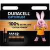 Image de Duracell Optimum (12 pcs, AAA), Batteries + piles