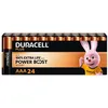 Image de Pack de 24 piles alcalines Duracell Plus PowerBoost MN2400 AAA 1.5V LR03 Noir et Orange