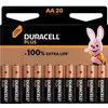 Image de Duracell Plus Power Boost 24x LR6 (AA) (24 pcs, AA / LR6 / LR06 / Mignon / R6 / R14505), Batteries + piles