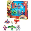 Image de Pack 6 Figurines Hasbro Marvel Iron Man and his Awesome Friends Pack Avengers en armure
