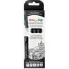 Image de Pentel, Stylo, PentelArts Fineliner permanent Pointliner, noir, lot de 5 (5x)