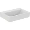 Image de Ideal Standard, Lavabo, Lavabo Connect Cube 650mm E8105, sans trou de robinet sans trop-plein (460 mm, 650 mm)
