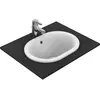 Image de Ideal Standard, Lavabo, Connect Lavabo encastré ovale 480mm E5045 (350 mm, 480 mm)