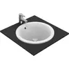 Image de Ideal Standard, Lavabo, Connect Lavabo à encastrer rond 480mm E5053 (480 mm, 480 mm)