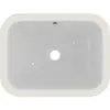 Image de Ideal Standard, Lavabo, Lavabo encastré à encastrer Connect rectangulaire 500mm E5058 (380 mm, 500 mm)