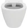 Image de Ideal Standard, Cuvette toilettes + bidet, WC sans rebord Connect blanc avec revêtement E8174MA