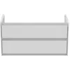 Image de Ideal Standard, Meuble sous-lavabo, Meuble sous-vasque Connect Air blanc mat 100 cm E0821B2 (100 x 44 x 51.70 cm)